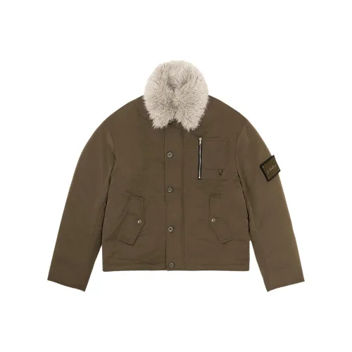 IN EXISTENCE Аппликация Вышитая Плиссированная Пуховая Куртка Куртка Унисекс