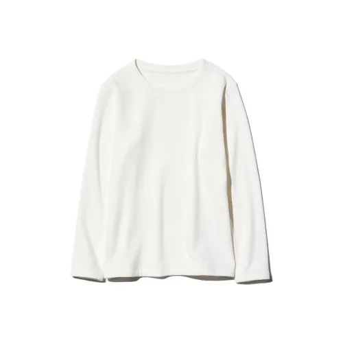 UNIQLO Экрю Kids T-рубашки