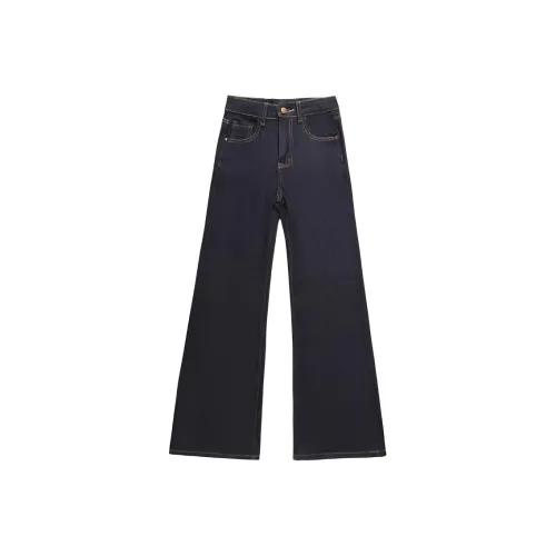 DANCANG Эластичные Расклешенные Джинсы Женские