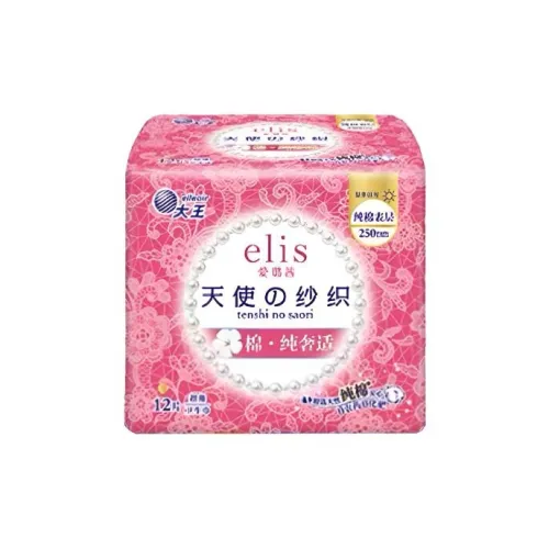 Elis Angel 100% хлопок Дом Использование Комбинация Санитарные прокладки Дружественный к коже и Дышащий