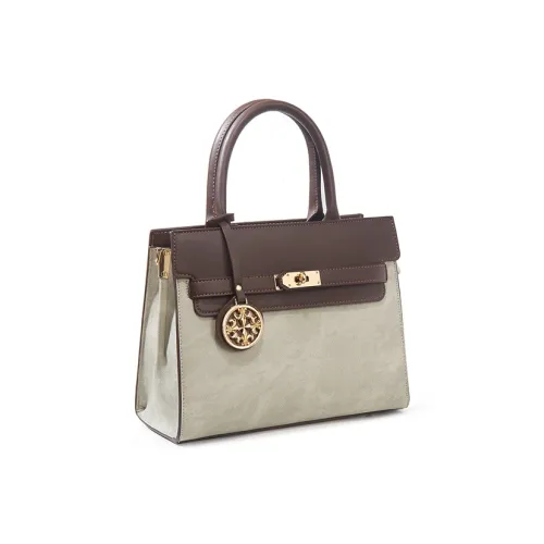 SMILE FOCUS ПУ (полиуретан) Сумка Kelly Сумка через плечо Женская Джинсово-серый