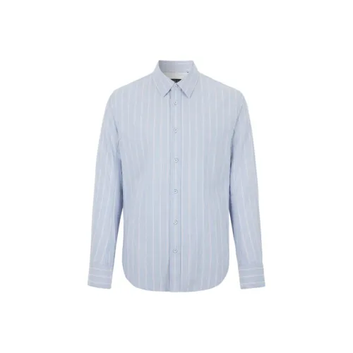 RAG BONE Blue Мужские Рубашки