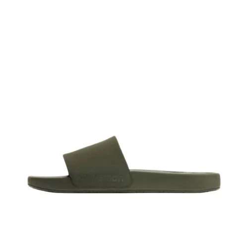 lululemon Restfeel Slide Тапочки Мужские Зеленые