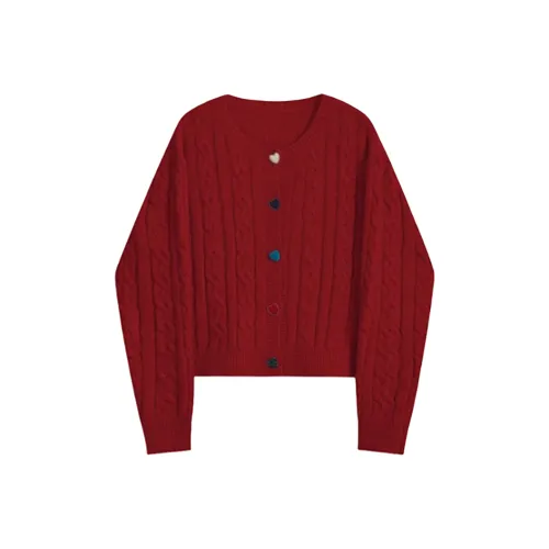 JOSR Красный Женский Трикотаж