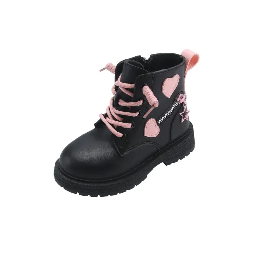 LONGDUIZHANG Противоскользящие противоударные амортизирующие абразионные высокие детские кожаные сапоги