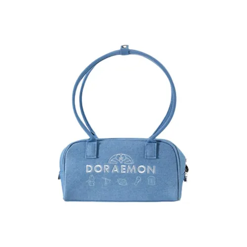 Miniso Ткань Bowling Сумка Плечевая Сумка Женская Синяя