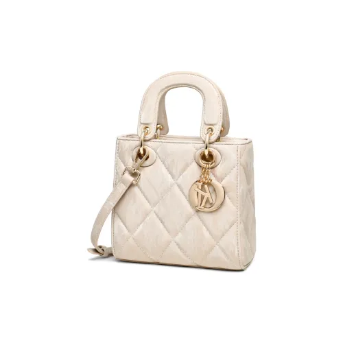 Crtnzo Kroez Сумка из синтетической кожи стандартная женская цвет экрю