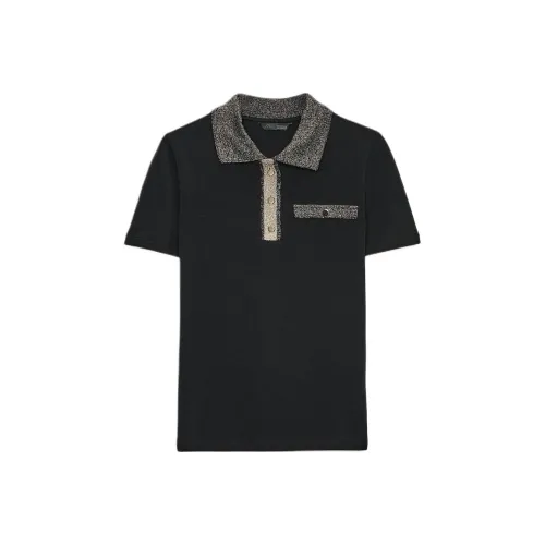 ZARA Черные Женские T-рубашки