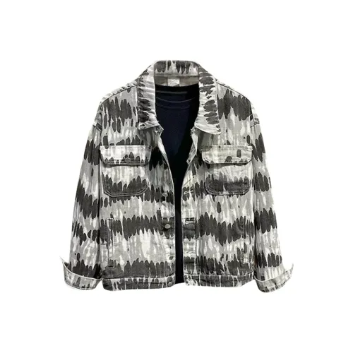 KAIZZGAO Мужские Джинсовые Куртки