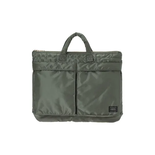 PORTER Нейлоновая сумка через плечо стандартная унисекс шалфейно-зеленый