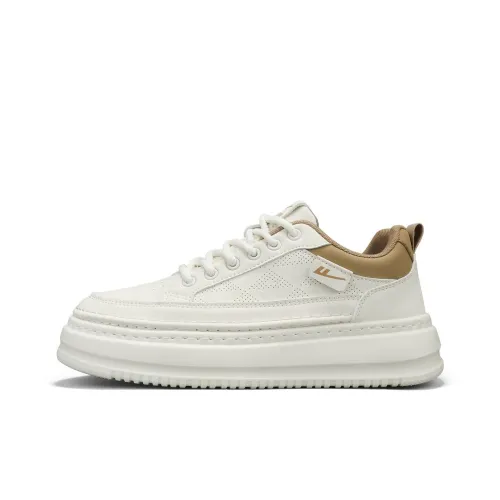 Warrior Аbrasion Resistant Дышащие Увеличивающие Высоту Низкие Кроссовки для Скейтбординга Мужские