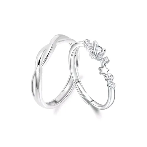 I YOU Серебряные Кольца Унисекс