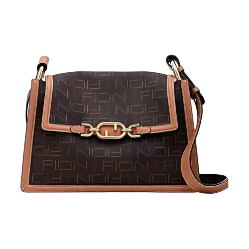 FION PVC Тоут Сумка Сумка для покупок Сумка через плечо Сумка на плечо Большая женская натуральный Wood коричневый кленовый кофе