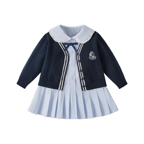 JELLYBABY Королевский синий Детские платья