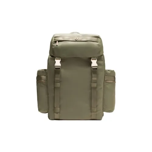lululemon Нейлон Рюкзак Унисекс Лавровый зеленый