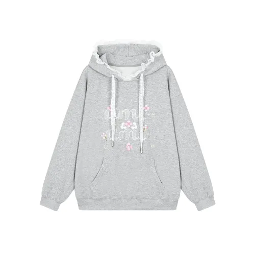 Umoumo Женский Свитер Серого цвета