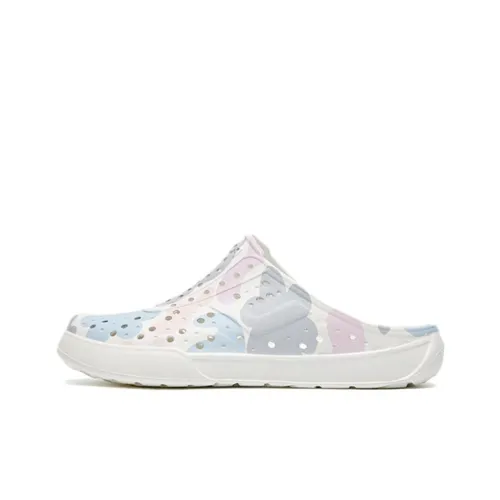 PONY Enjoy EVA Устойчивые к истиранию Домашние тапочки Унисекс Белый Фиолетовый