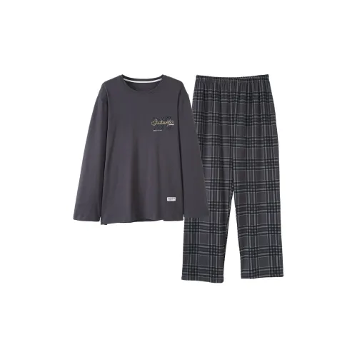Pretty lady Темно-серый Мужской Пижамный комплект