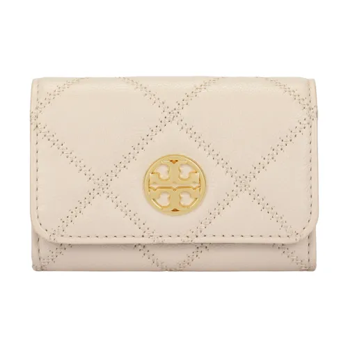 TORY BURCH TB Willa кожаный кошелек женский цвет сырный белый