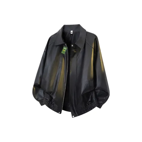 WKOOG Унисекс Кожаные куртки