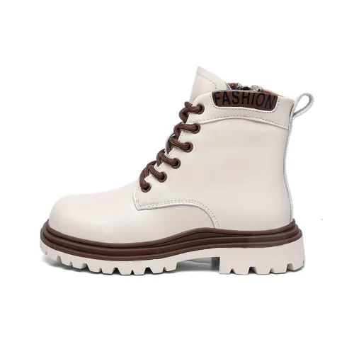 Kung Fu partners Детские кожаные сапоги High Top Kids