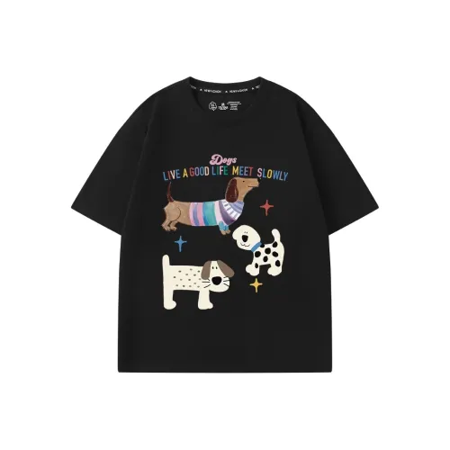 DOSOHEB Черные Женские T-рубашки