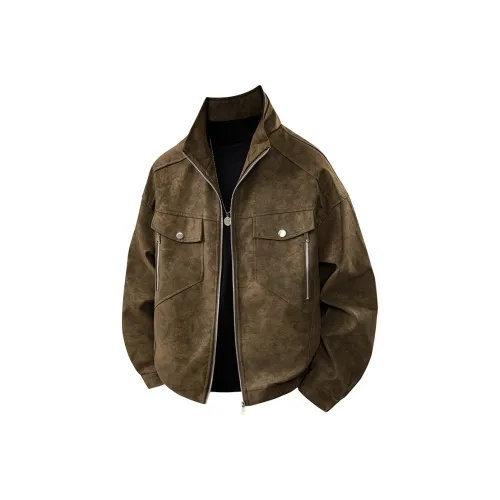 CREAZIONI LA FANTASIA E MOBILE Кожа Куртка Унисекс