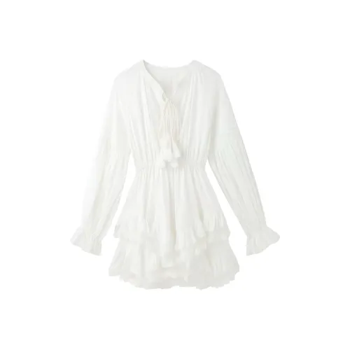 JOPPTI Длинное платье с длинными рукавами женское