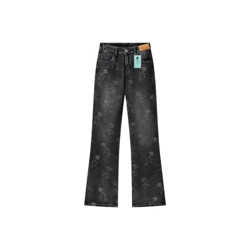 SAME FLOW Унисекс Джинсы