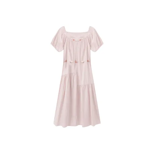 Another Alley Короткий рукав Платье Женское