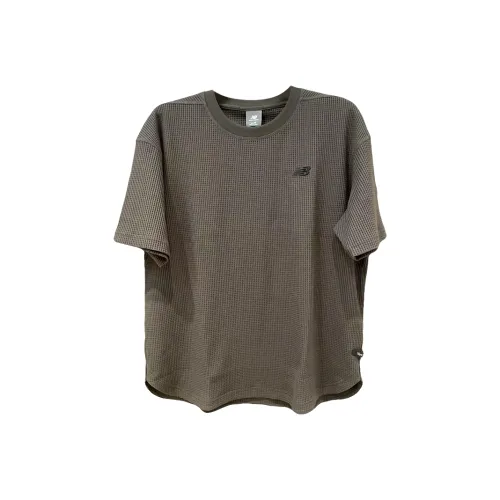 New Balance Темно-серый Мужской T-рубашки