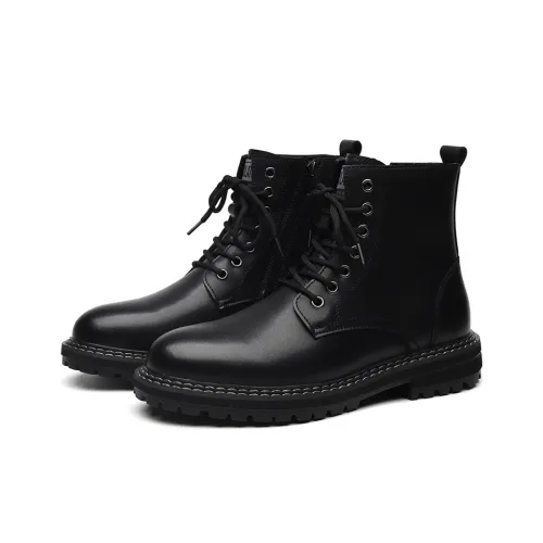 HAPPY DINO Мужские ботинки Martin черные