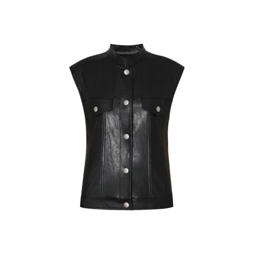 MO&CO Черные Женские Жилеты