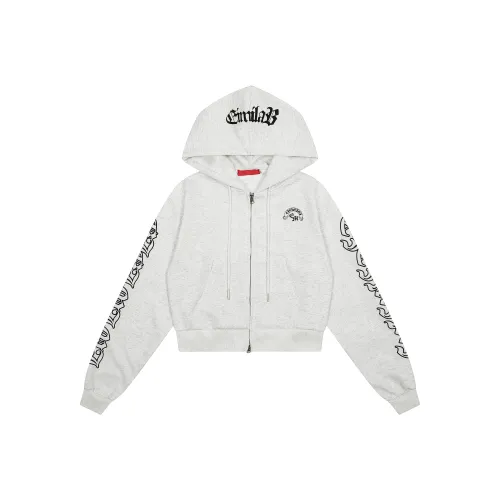 Captainbeer Фотиния Серый Женский Короткий Пальто