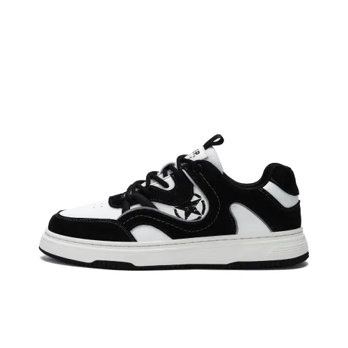 JEEP SPIRIT Покрытие Амортизация Устойчивый к истиранию Легкий Низкий Топ Скейтборд Кроссовки Мужские Графитовый Черный