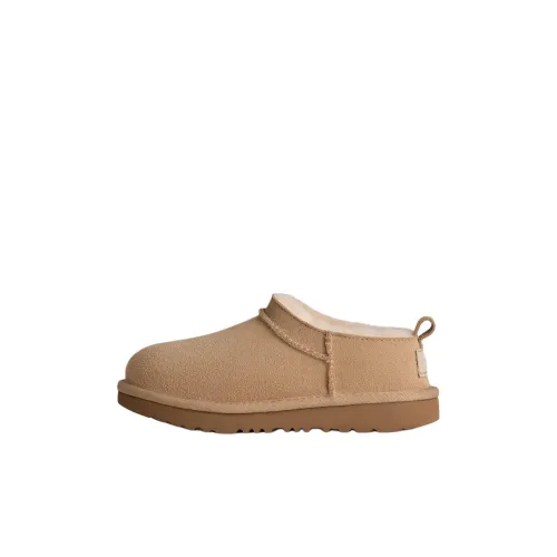 UGG Водонепроницаемые детские ботинки коричневый детский