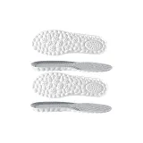 [2 пачки Бело-Серый 1 см] Незаметное увеличение высоты | Мягкий отскок Удобный