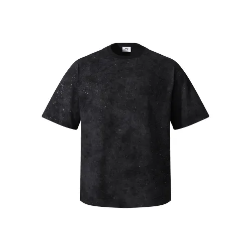 ONITSOP Relaxed Модный Уличная Одежда Гипсофила Короткий Рукав T-Рубашки Унисекс