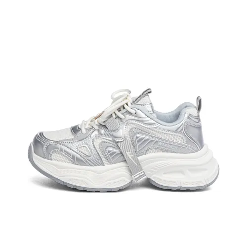 Warrior визуально увеличивает рост устойчивые к истиранию низкий топ кроссовки с толстой подошвой женские