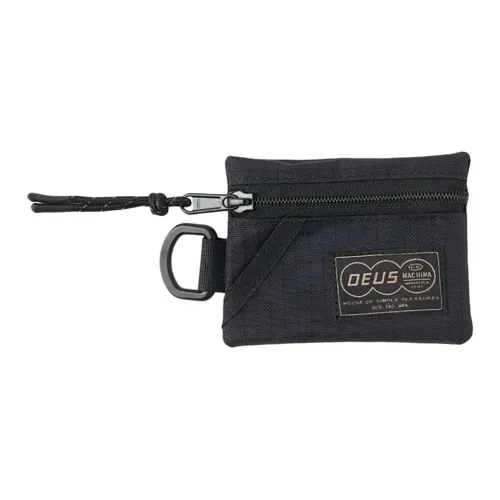 Deus Ex Machina Нейлон Монетница Стандартная Унисекс Черный