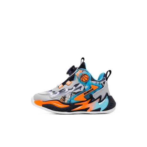 BOBDOG Анти КИК ОТСКОК Низкий Топ Детские Баскетбольные Кроссовки Для Детей Возрастом 3-7 Лет