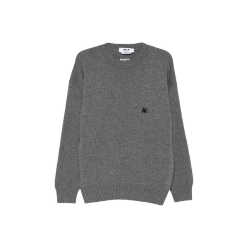 MSGM Серые Мужские Свитера