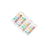 Многоцветная коллекция макарон, семейное фото