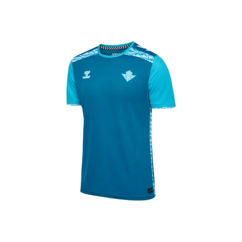 Hummel Синий Унисекс Футбольная Джерси