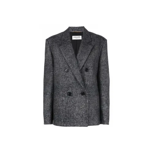 SAINT LAURENT Серый Женские Деловые Костюмы