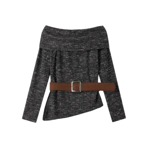 IUNOP Французский Эксклюзивный Модный UNIQUE Дизайн Топ Женские