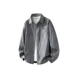 Речной камень серого цвета