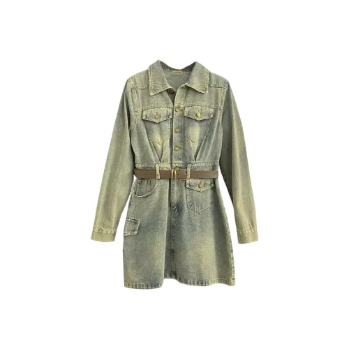 Yvetteclassic Длинное платье с длинными рукавами женское