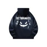 Темно-синий-белый