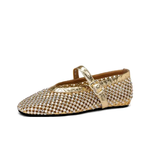 JESSICA SOPHIA Туфли Mary Jane с плоской подошвой 2 см женские